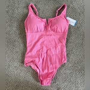 Anne Cole Pink One-Piece Swimsuit